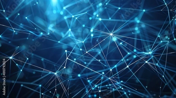 Fototapeta Network connection background.