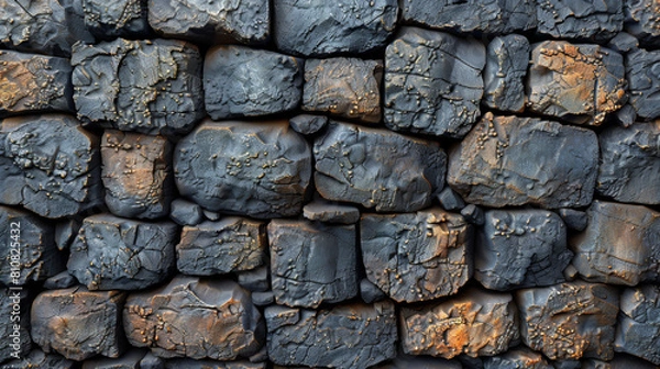 Fototapeta Generative ai illustration of a stone texture background