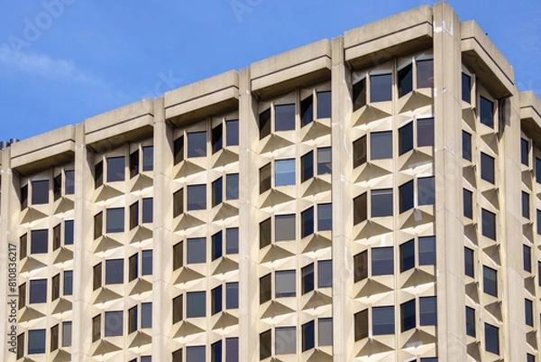 Obraz Abstract architecture design wall, Toronto, Canada