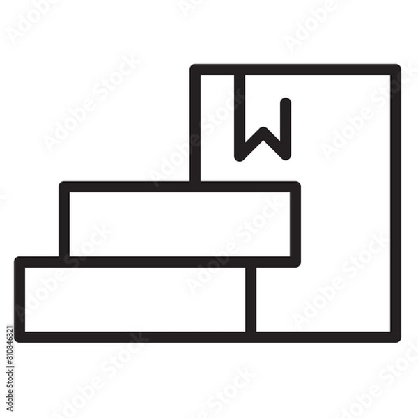 Obraz Book Line Icon