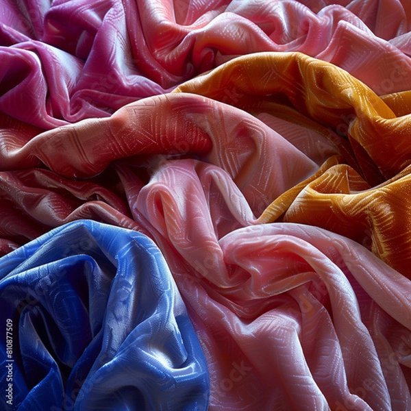 Obraz fabric texture of soft velvet in various colors