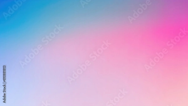Fototapeta Blurred color gradient Brown, pink and blue grainy color gradient background