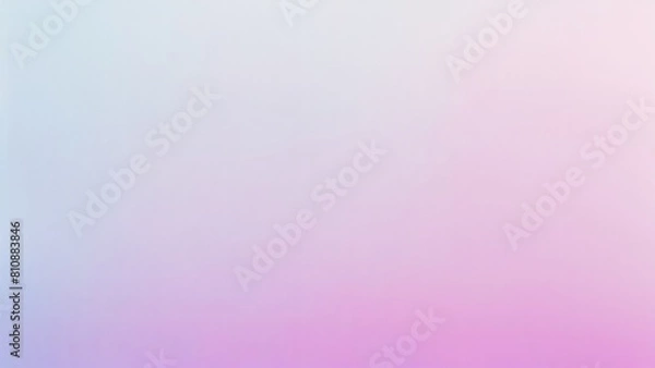 Fototapeta Blurred color gradient Gray, pink and blue grainy color gradient background