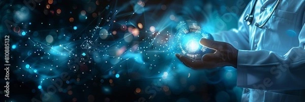 Fototapeta The integration of AI in healthcare requires ongoing training and collaboration between medical professionals and technology experts to ensure ethical and effective use
