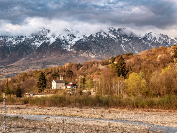 Obraz The colors at the sunset