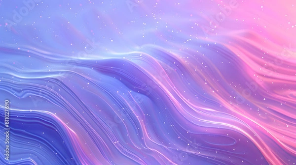 Fototapeta Abstract background with purple and sky blue wavy texture