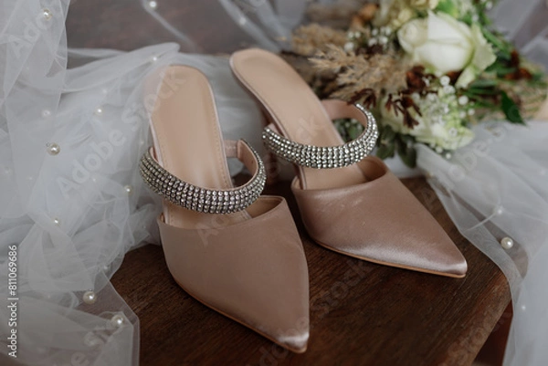 Obraz Bride shoes