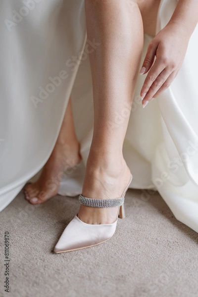 Obraz Bride shoes