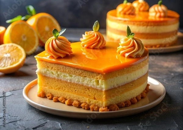 Obraz orange cake