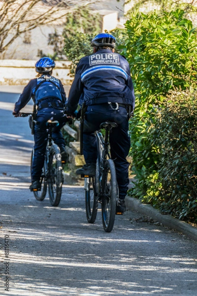 Obraz Police à vélo