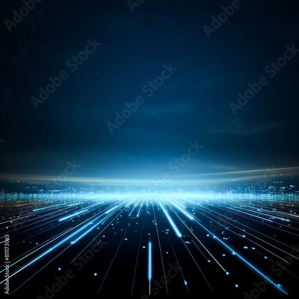 Fototapeta background with lots spots, abstract technology background, abstract light background, abstract binary code,  