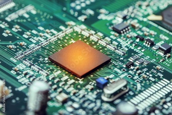 Obraz Electronic Board