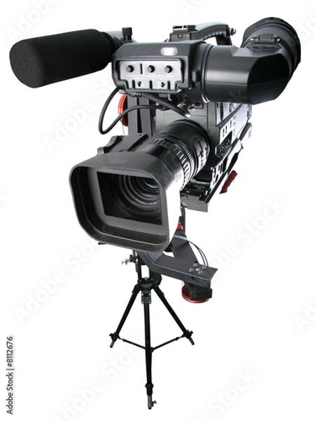 Obraz dv-camcorder on crane