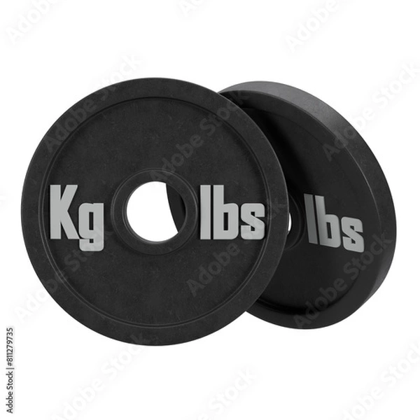 Obraz dumbbell weight icon