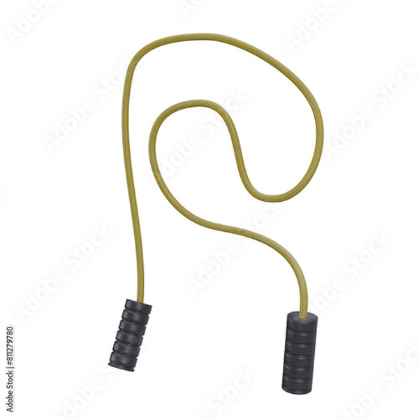 Obraz fitness jumping rope icon