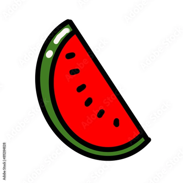 Obraz slice of watermelon