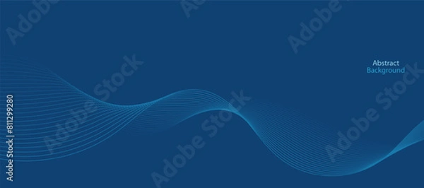 Obraz abstract blue background