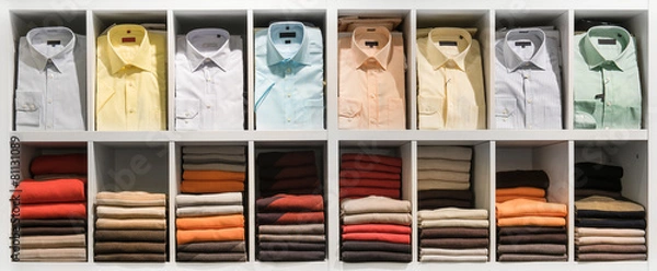 Obraz Clothes in the shop