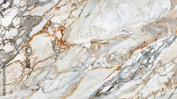 Obraz marble texture background, natural Italian slab marble stone texture for interior abstract home decoration used ceramic wall tiles and floor tiles surface background.