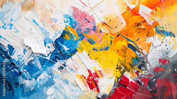 Obraz Modern abstract painting. Background of abstract painting. Abstract background,