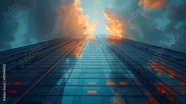 Obraz Business Building Background