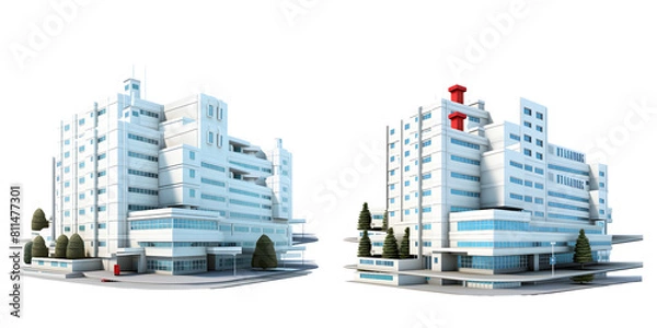 Fototapeta An office building view from out side PNG