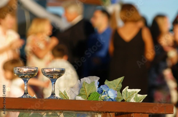 Obraz okulary na imprezę