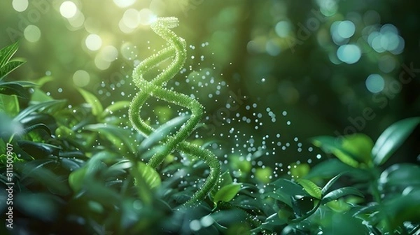 Obraz dew drops on the grass