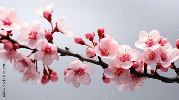 Fototapeta pink cherry blossoms