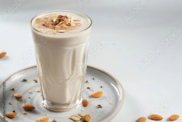 Obraz Aromatic Almond Shake with Exotic Flavors