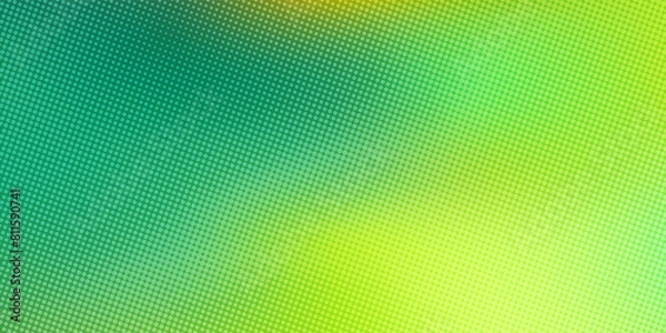 Fototapeta Dots halftone yellow green color pattern gradient texture background.