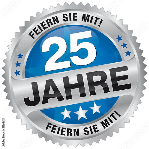 Obraz 25 Jahre - Feiern Sie mit!
