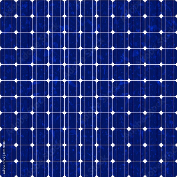 Obraz Solar panel, polycrystalline - seamless tileable