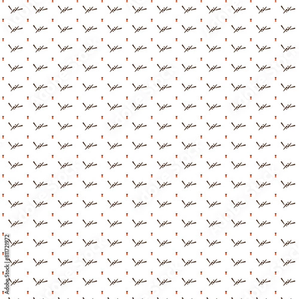 Obraz Repetitive vector clothing pattern background illustration