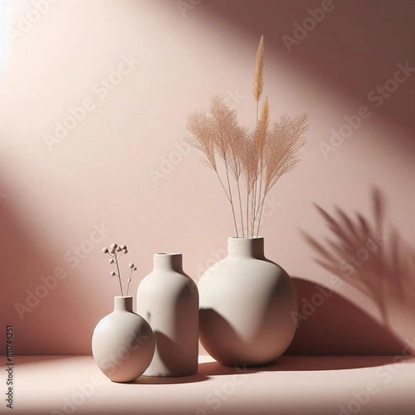 Fototapeta glass vase with a flower