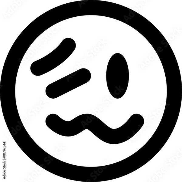 Fototapeta face viewfinder icon flat vector
