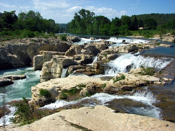 Fototapeta cascade du sautadet