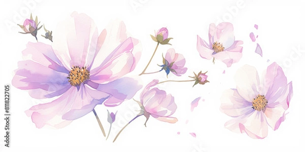 Fototapeta Overflowing wicker basket with colorful fruits