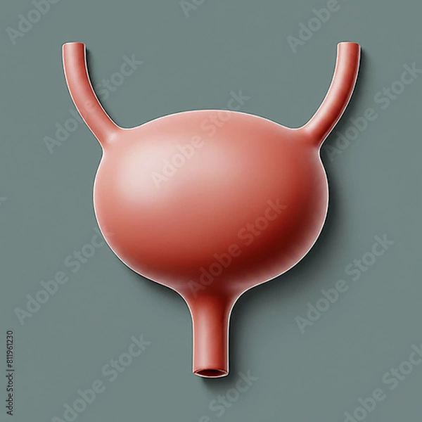 Obraz human bladder anatomy
