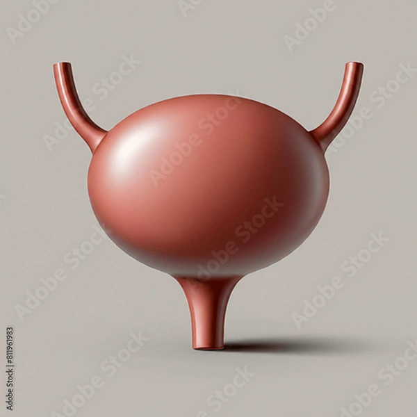 Obraz human bladder anatomy