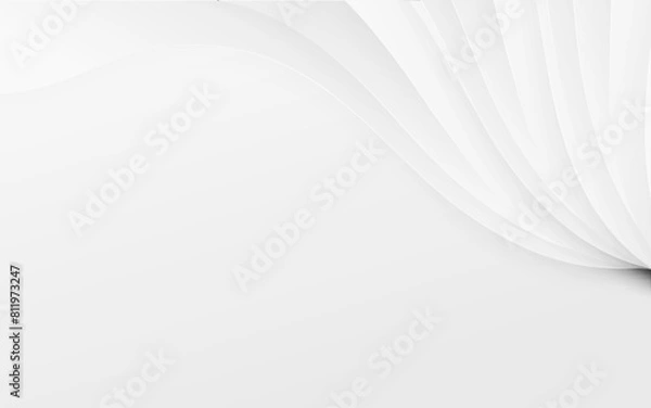 Fototapeta smooth white background