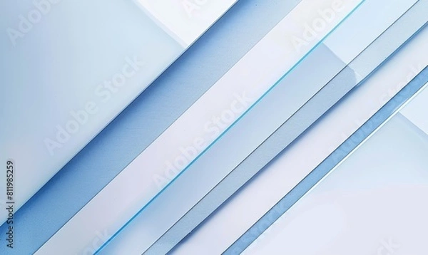 Fototapeta Modern Geometric Banner Design for Presentations Generative AI