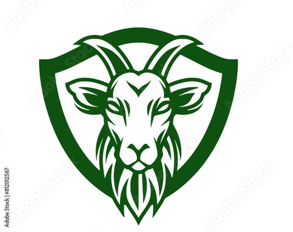 Obraz goat on a meadow