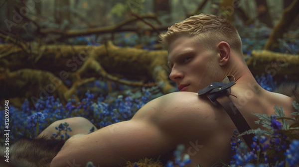 Fototapeta Celtic Barbarian