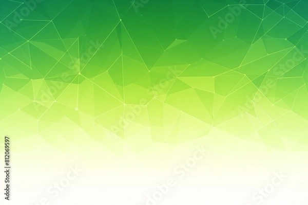 Obraz abstract green polygon design background