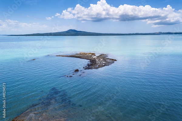 Fototapeta Rangitoto Island and Hauraki Gulf from Devonport