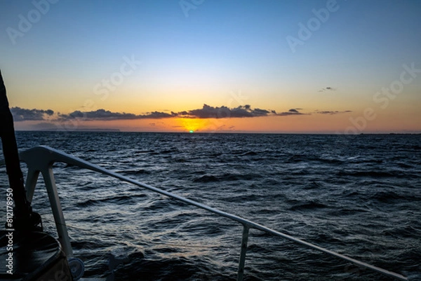 Fototapeta Green Flash