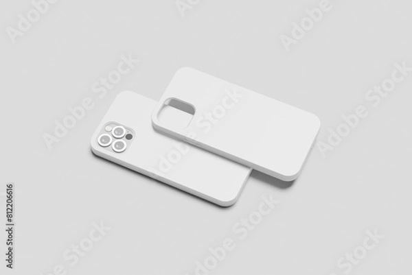 Fototapeta Blank Smartphone Case Mockup