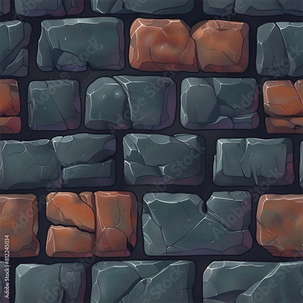 Obraz Game  Asset Tileset for Digital Environments