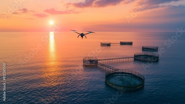 Obraz AIを用いた未来の養殖業の管理